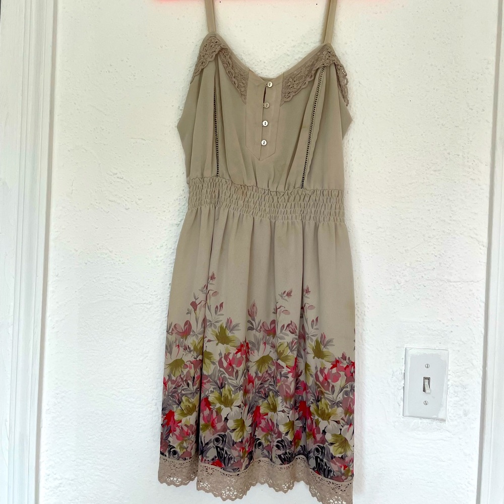 Kimchi blue floral pattern dress size small
